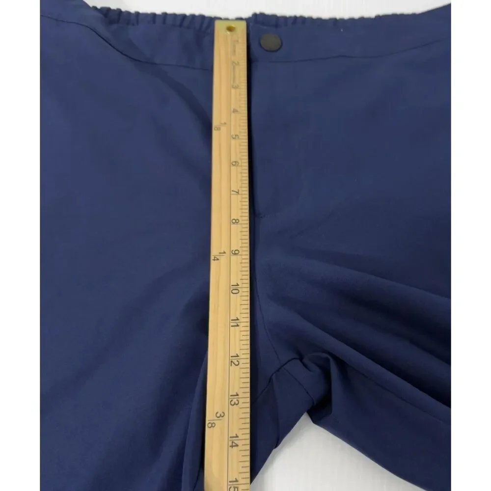 Banana Republic Men 36X31 Navy Straight Leg Chino Pants Lightweight
